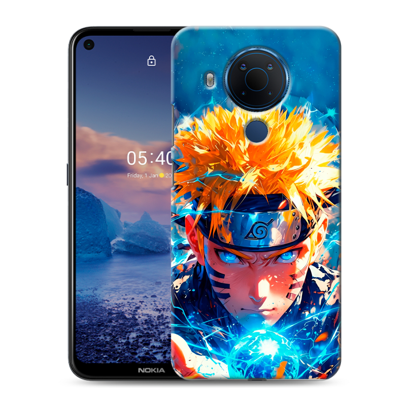 Силиконовый чехол на Nokia 5.4 с принтом Аниме Наруто Naruto Силиконовый чехол на Nokia 5.4 с принтом Аниме Наруто Naruto