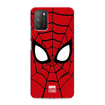 Силиконовый противоударный чехол на Xiaomi Poco M3 с принтом человек паук spiderman