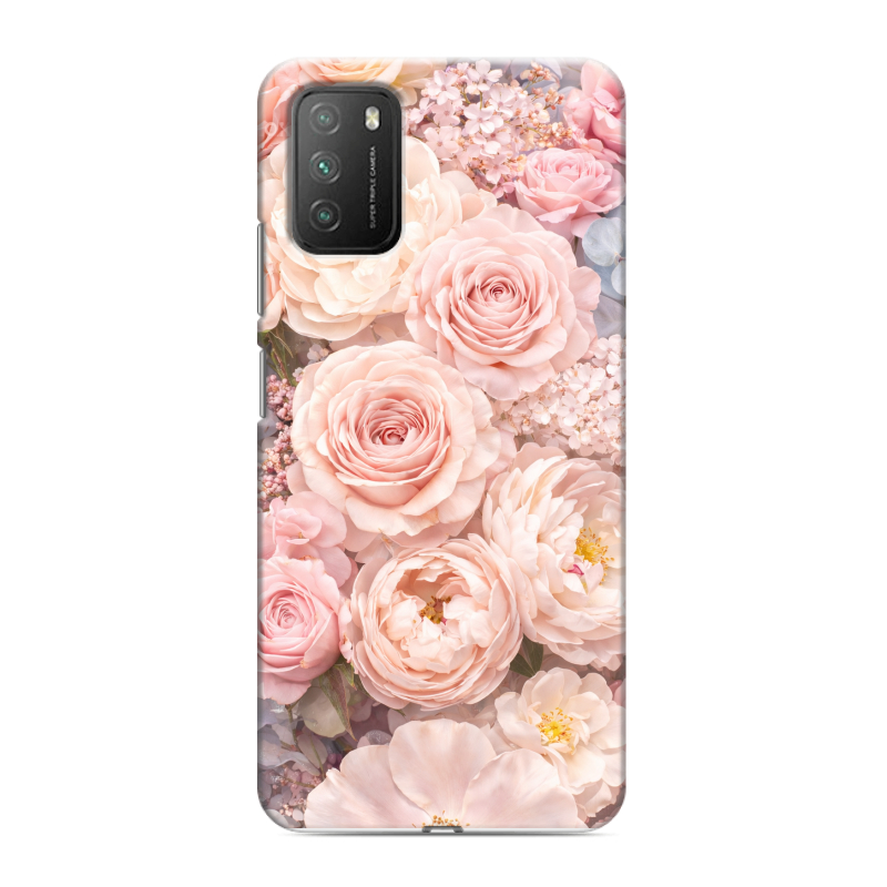 Пластиковый чехол на Xiaomi Poco M3 с принтом женский Пластиковый чехол на Xiaomi Poco M3 с принтом женский