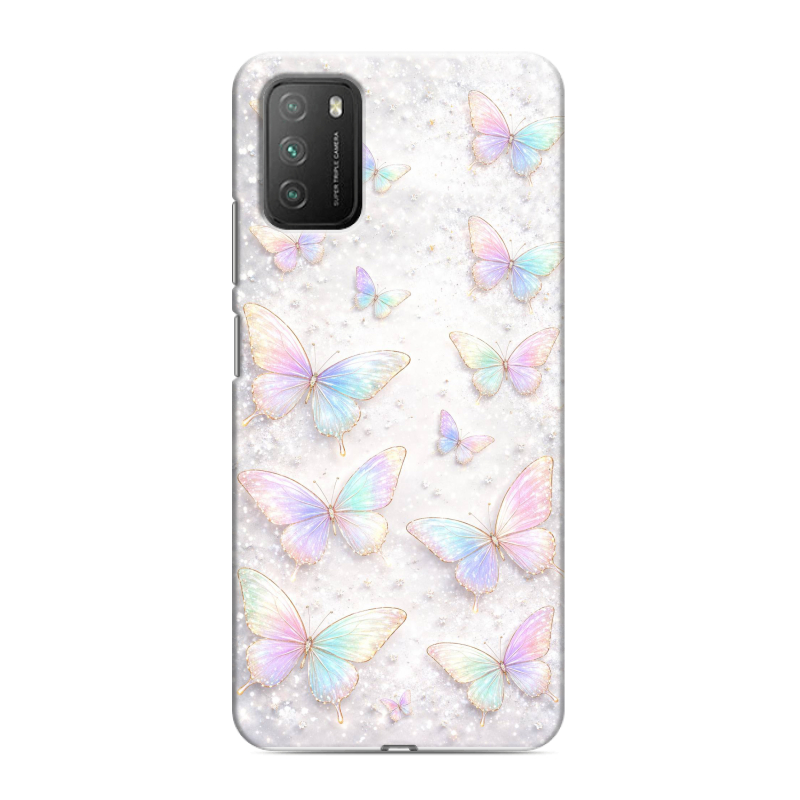 Пластиковый чехол на Xiaomi Poco M3 с принтом женский Пластиковый чехол на Xiaomi Poco M3 с принтом женский