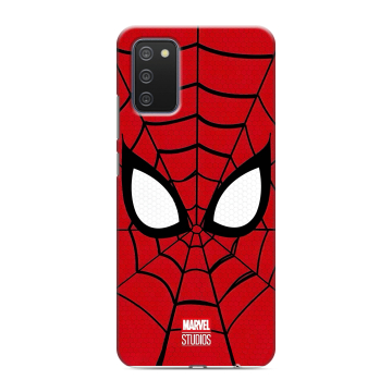 Силиконовый противоударный чехол на Samsung Galaxy A02s с принтом человек паук spiderman