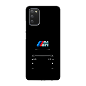Силиконовый противоударный чехол на Samsung Galaxy A02s с принтом БМВ BMW