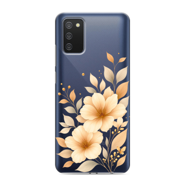 Силиконовый противоударный чехол на Samsung Galaxy A02s с принтом для девушки Силиконовый противоударный чехол на Samsung Galaxy A02s с принтом для девушки