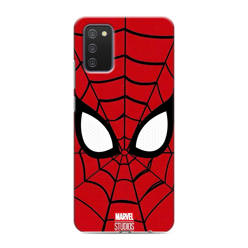 Силиконовый противоударный чехол на Samsung Galaxy A02s с принтом человек паук spiderman Силиконовый противоударный чехол на Samsung Galaxy A02s с принтом человек паук spiderman