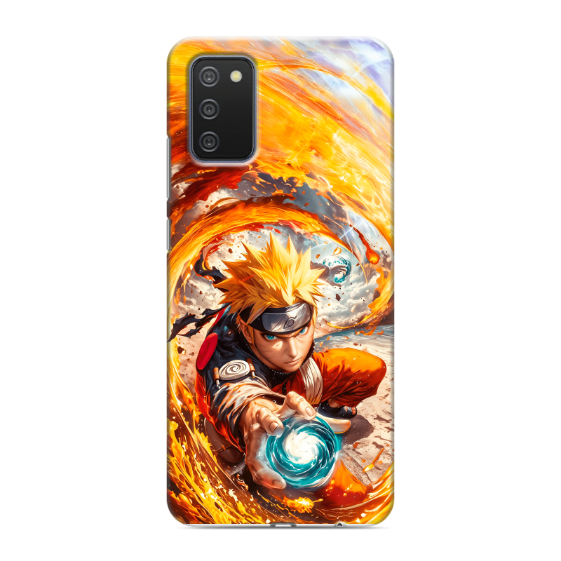Силиконовый противоударный чехол на Samsung Galaxy A02s с принтом Аниме Наруто Naruto Силиконовый противоударный чехол на Samsung Galaxy A02s с принтом Аниме Наруто Naruto