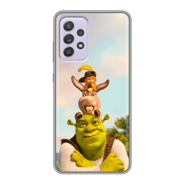Силиконовый чехол на Samsung Galaxy A52 с принтом Шрек Shrek Силиконовый чехол на Samsung Galaxy A52 с принтом Шрек Shrek