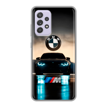 Силиконовый чехол на Samsung Galaxy A52 с принтом БМВ BMW