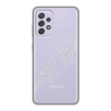 Силиконовый чехол на Samsung Galaxy A52 с принтом Сотворение мира Силиконовый чехол на Samsung Galaxy A52 с принтом Сотворение мира
