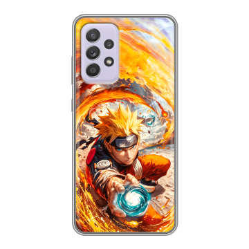 Силиконовый чехол на Samsung Galaxy A52 с принтом Аниме Наруто Naruto