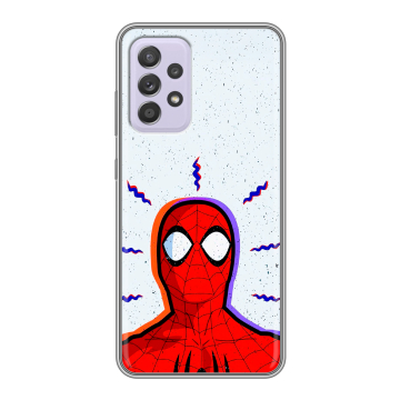 Силиконовый чехол на Samsung Galaxy A52 с принтом Spiderman Человек паук Силиконовый чехол на Samsung Galaxy A52 с принтом Spiderman Человек паук