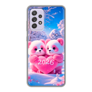 Силиконовый чехол на Samsung Galaxy A52 с принтом Новый год Силиконовый чехол на Samsung Galaxy A52 с принтом Новый год