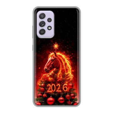 Силиконовый чехол на Samsung Galaxy A52 с принтом Новый год Силиконовый чехол на Samsung Galaxy A52 с принтом Новый год