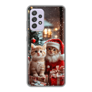 Силиконовый чехол на Samsung Galaxy A52 с принтом Новый год Силиконовый чехол на Samsung Galaxy A52 с принтом Новый год