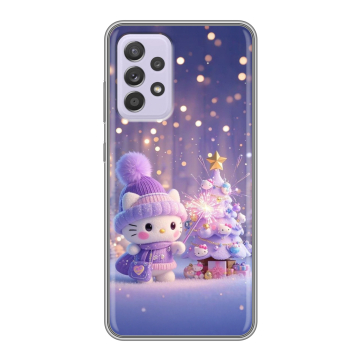 Силиконовый чехол на Samsung Galaxy A52 с принтом Новый год Силиконовый чехол на Samsung Galaxy A52 с принтом Новый год