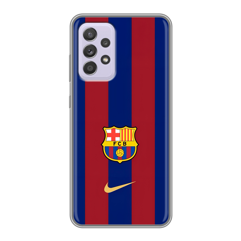 Силиконовый чехол на Samsung Galaxy A52 с принтом Барселона Barcelona Силиконовый чехол на Samsung Galaxy A52 с принтом Барселона Barcelona