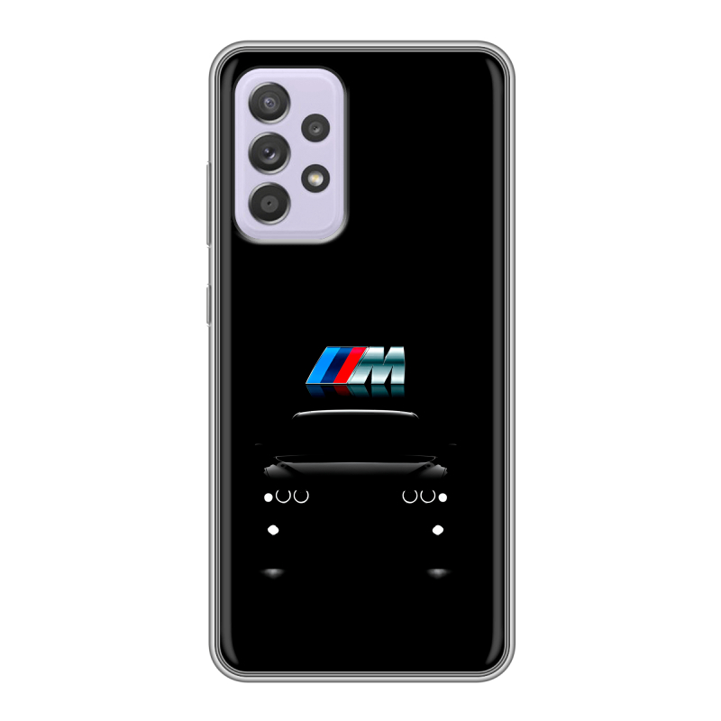 Силиконовый чехол на Samsung Galaxy A52 с принтом БМВ BMW Силиконовый чехол на Samsung Galaxy A52 с принтом БМВ BMW