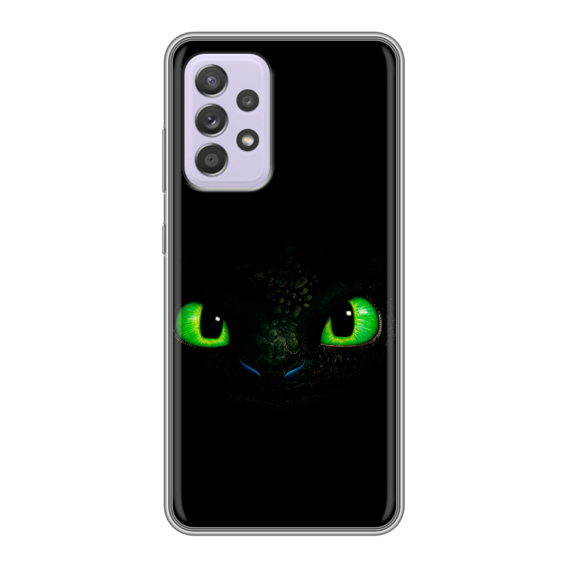 Силиконовый чехол на Samsung Galaxy A52 с принтом Как приручить дракона Силиконовый чехол на Samsung Galaxy A52 с принтом Как приручить дракона