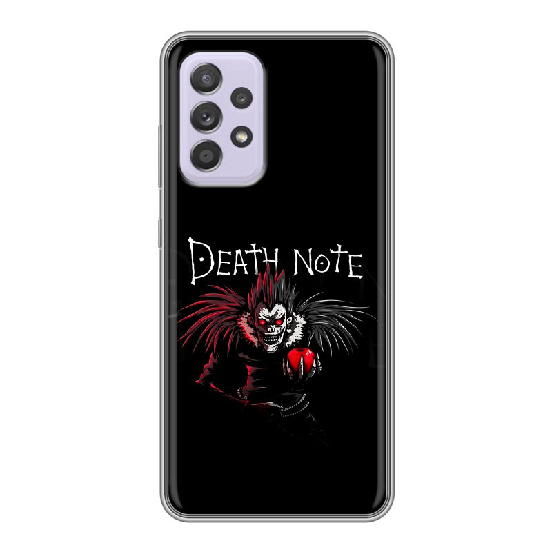 Силиконовый чехол на Samsung Galaxy A52 с принтом Death note Тетрадь смерти Силиконовый чехол на Samsung Galaxy A52 с принтом Death note Тетрадь смерти