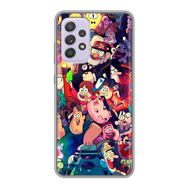 Силиконовый чехол на Samsung Galaxy A52 с принтом Gravity Falls Гравити Фолз Силиконовый чехол на Samsung Galaxy A52 с принтом Gravity Falls Гравити Фолз