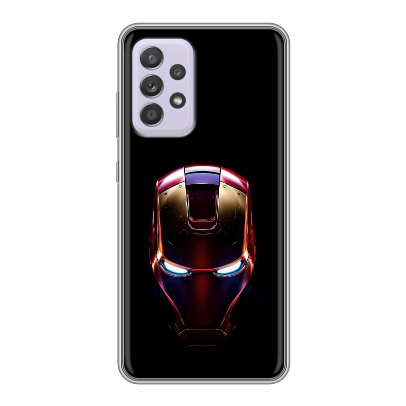 Силиконовый чехол на Samsung Galaxy A52 с принтом IronMan Железный человек Силиконовый чехол на Samsung Galaxy A52 с принтом IronMan Железный человек