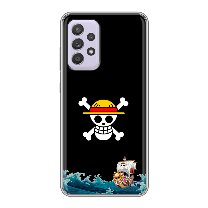 Силиконовый чехол на Samsung Galaxy A52 с принтом One Piece Ван Пис Силиконовый чехол на Samsung Galaxy A52 с принтом One Piece Ван Пис