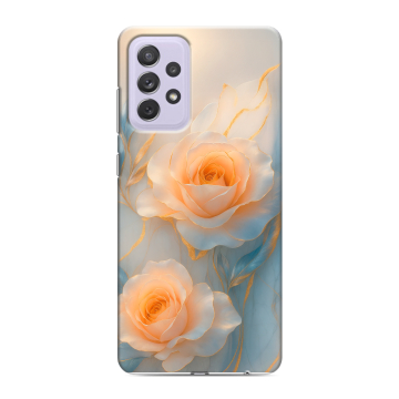 Силиконовый противоударный чехол на Samsung Galaxy A72 с принтом Женский Силиконовый противоударный чехол на Samsung Galaxy A72 с принтом Женский