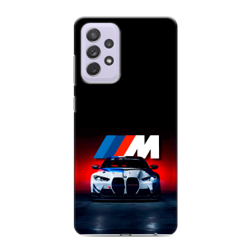 Силиконовый противоударный чехол на Samsung Galaxy A72 с принтом БМВ BMW