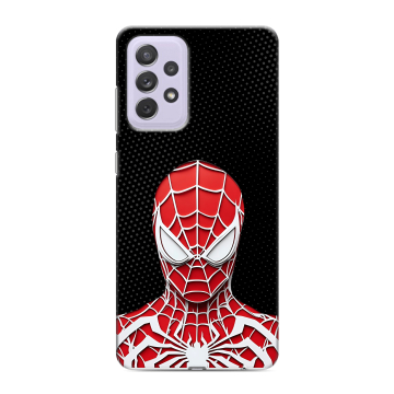 Силиконовый противоударный чехол на Samsung Galaxy A72 с принтом человек паук spiderman Силиконовый противоударный чехол на Samsung Galaxy A72 с принтом человек паук spiderman