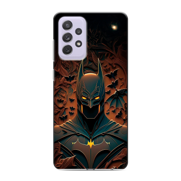 Силиконовый противоударный чехол на Samsung Galaxy A72 с принтом Batman Бэтмен Силиконовый противоударный чехол на Samsung Galaxy A72 с принтом Batman Бэтмен