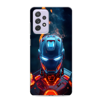 Силиконовый противоударный чехол на Samsung Galaxy A72 с принтом IronMan Железный человек Силиконовый противоударный чехол на Samsung Galaxy A72 с принтом IronMan Железный человек