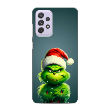 Силиконовый противоударный чехол на Samsung Galaxy A72 с принтом Новый год Силиконовый противоударный чехол на Samsung Galaxy A72 с принтом Новый год