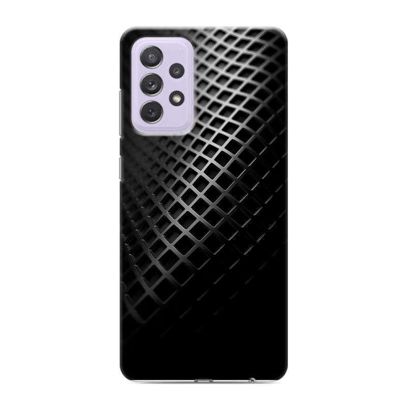 Пластиковый чехол на Samsung Galaxy A72 с принтом Текстура металла Пластиковый чехол на Samsung Galaxy A72 с принтом Текстура металла