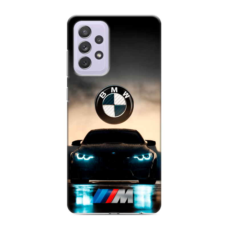 Силиконовый противоударный чехол на Samsung Galaxy A72 с принтом БМВ BMW Силиконовый противоударный чехол на Samsung Galaxy A72 с принтом БМВ BMW