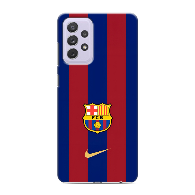 Силиконовый противоударный чехол на Samsung Galaxy A72 с принтом Барселона Barcelona Силиконовый противоударный чехол на Samsung Galaxy A72 с принтом Барселона Barcelona