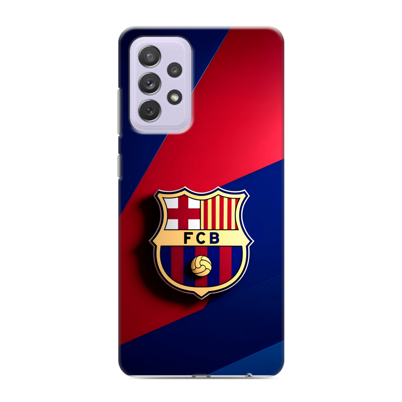 Силиконовый противоударный чехол на Samsung Galaxy A72 с принтом Барселона Barcelona Силиконовый противоударный чехол на Samsung Galaxy A72 с принтом Барселона Barcelona