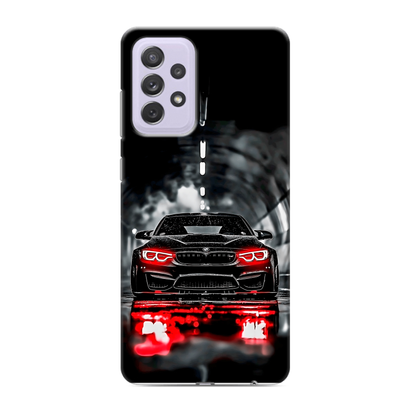 Пластиковый чехол на Samsung Galaxy A72 с принтом BMW БМВ Пластиковый чехол на Samsung Galaxy A72 с принтом BMW БМВ