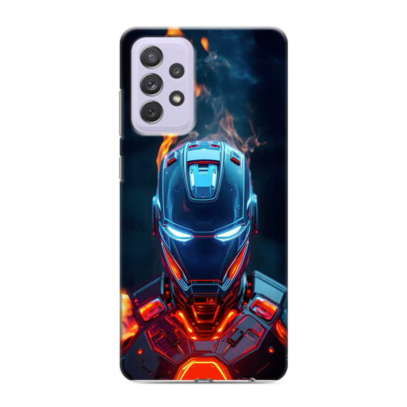 Пластиковый чехол на Samsung Galaxy A72 с принтом IronMan Железный человек Пластиковый чехол на Samsung Galaxy A72 с принтом IronMan Железный человек