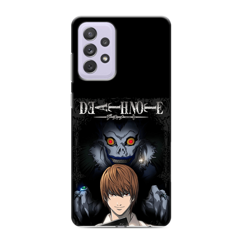 Пластиковый чехол на Samsung Galaxy A72 с принтом Death note Тетрадь смерти Пластиковый чехол на Samsung Galaxy A72 с принтом Death note Тетрадь смерти