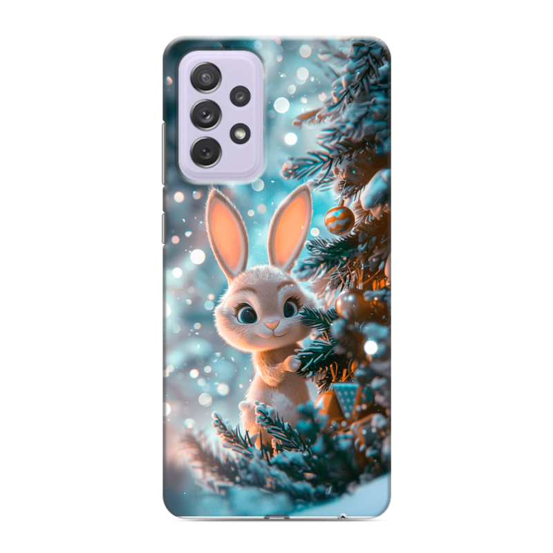 Пластиковый чехол на Samsung Galaxy A72 с принтом Новый год Пластиковый чехол на Samsung Galaxy A72 с принтом Новый год