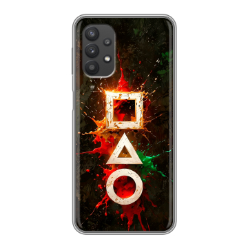 Силиконовый чехол на Samsung Galaxy A32 с принтом Squid Game Игра кальмара Силиконовый чехол на Samsung Galaxy A32 с принтом Squid Game Игра кальмара