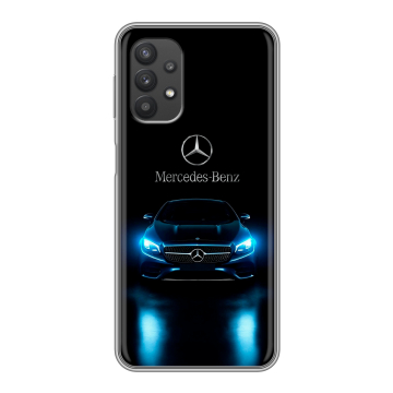 Силиконовый чехол на Samsung Galaxy A32 с принтом Mercedes Мерседес Силиконовый чехол на Samsung Galaxy A32 с принтом Mercedes Мерседес
