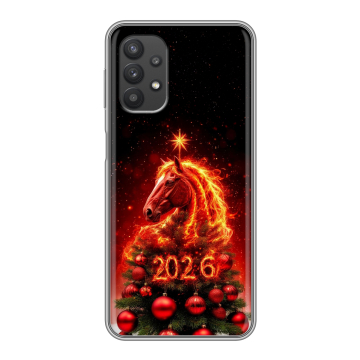 Силиконовый чехол на Samsung Galaxy A32 с принтом Новый год Силиконовый чехол на Samsung Galaxy A32 с принтом Новый год
