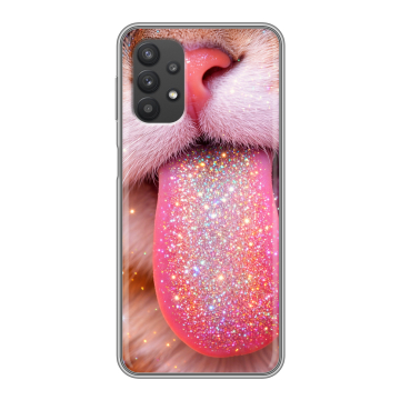 Силиконовый чехол на Samsung Galaxy A32 с принтом для девочек Силиконовый чехол на Samsung Galaxy A32 с принтом для девочек