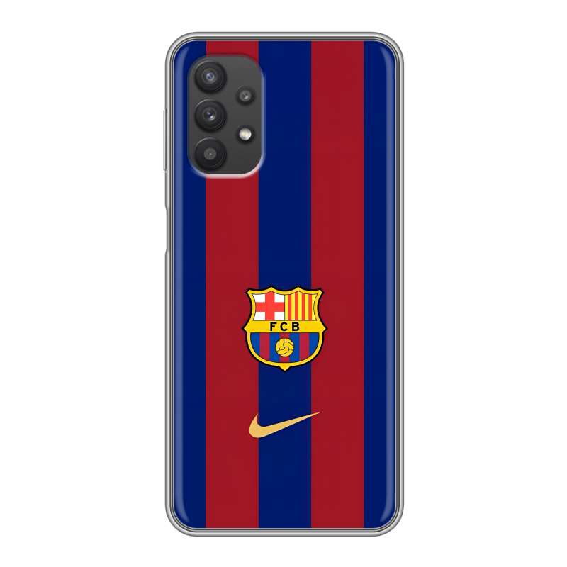 Силиконовый чехол на Samsung Galaxy A32 с принтом Барселона Barcelona Силиконовый чехол на Samsung Galaxy A32 с принтом Барселона Barcelona