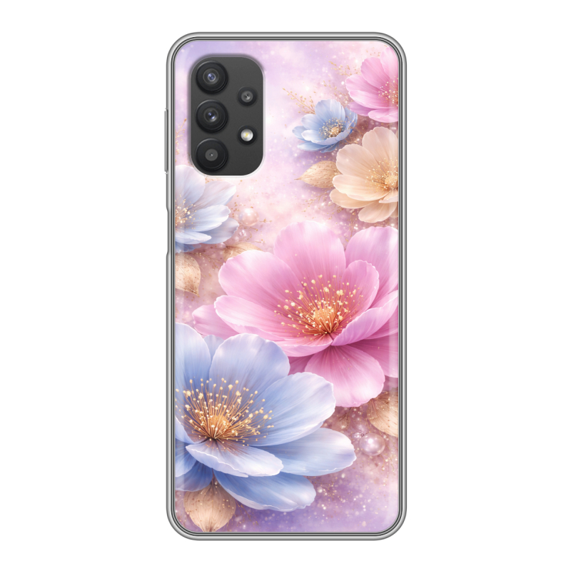 Силиконовый чехол на Samsung Galaxy A32 с принтом женский Силиконовый чехол на Samsung Galaxy A32 с принтом женский