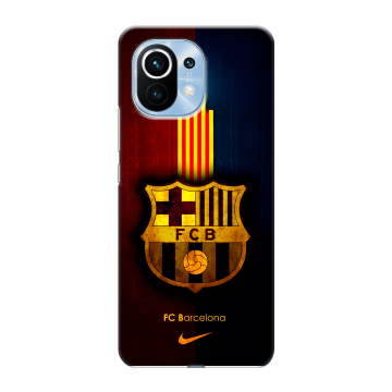 Силиконовый чехол на Xiaomi Mi 11 с принтом Барселона Barcelona Силиконовый чехол на Xiaomi Mi 11 с принтом Барселона Barcelona
