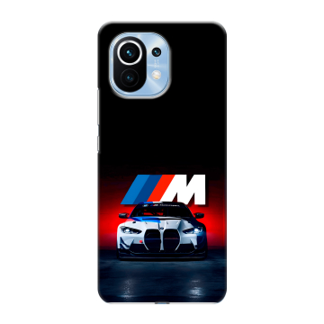 Силиконовый чехол на Xiaomi Mi 11 с принтом БМВ BMW Силиконовый чехол на Xiaomi Mi 11 с принтом БМВ BMW