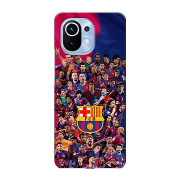 Силиконовый чехол на Xiaomi Mi 11 с принтом Барселона Barcelona Силиконовый чехол на Xiaomi Mi 11 с принтом Барселона Barcelona