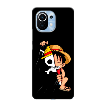 Силиконовый чехол на Xiaomi Mi 11 с принтом One Piece Ван Пис Силиконовый чехол на Xiaomi Mi 11 с принтом One Piece Ван Пис