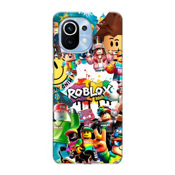 Силиконовый чехол на Xiaomi Mi 11 с принтом Roblox Роблокс Силиконовый чехол на Xiaomi Mi 11 с принтом Roblox Роблокс